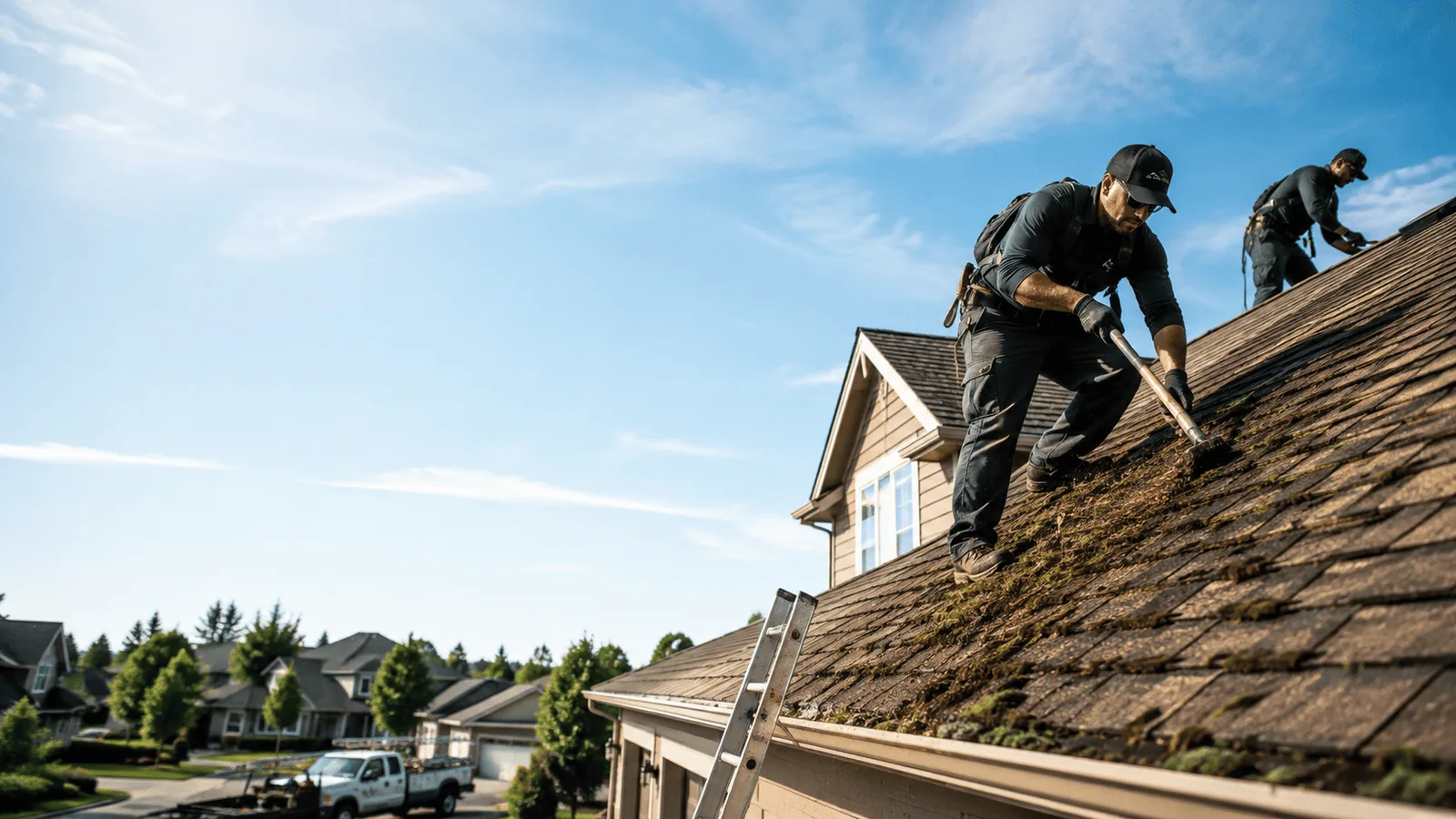 Roof Moss Removal in Riverbank, CA near me